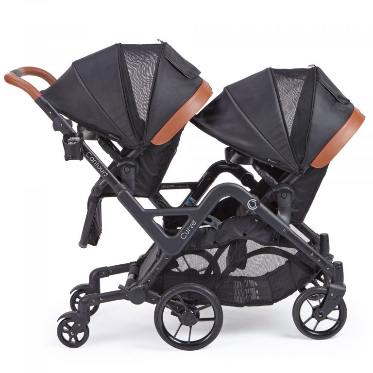 Contours Curve Double Stroller | Tandem Stroller | Contours Baby