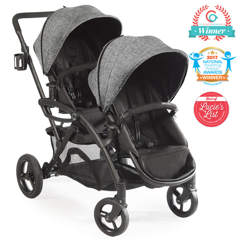 twin pushchair for baby and toddler