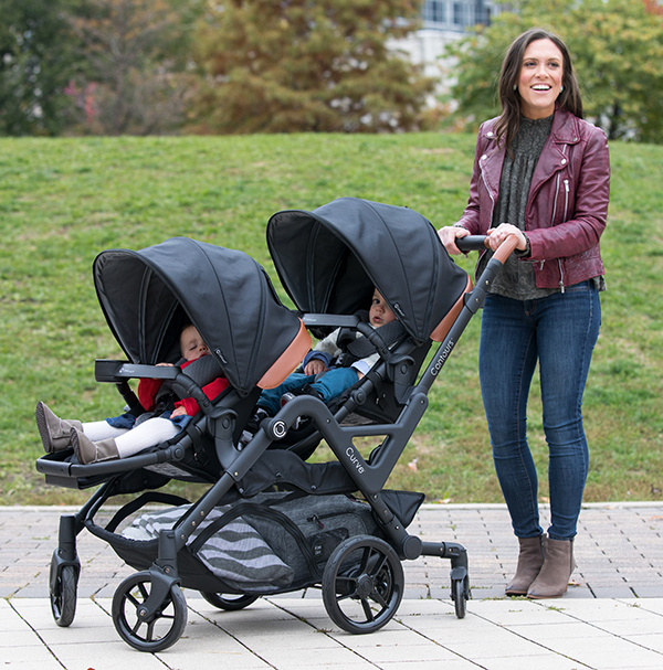 Contours Curve Double Stroller Tandem Stroller Contours Baby