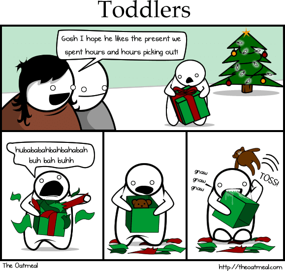 Toddlers Comic Strip