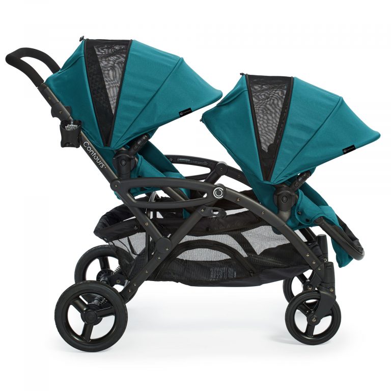 Options Elite Double Stroller Twin Strollers Tandem Stroller Contours