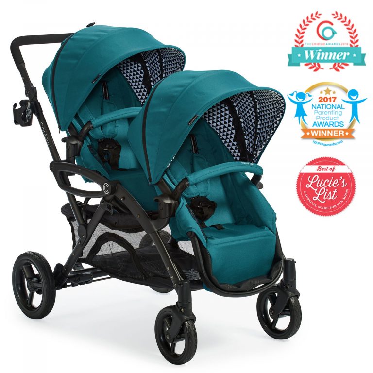 Options Elite Double Stroller Twin Strollers Tandem Stroller Contours