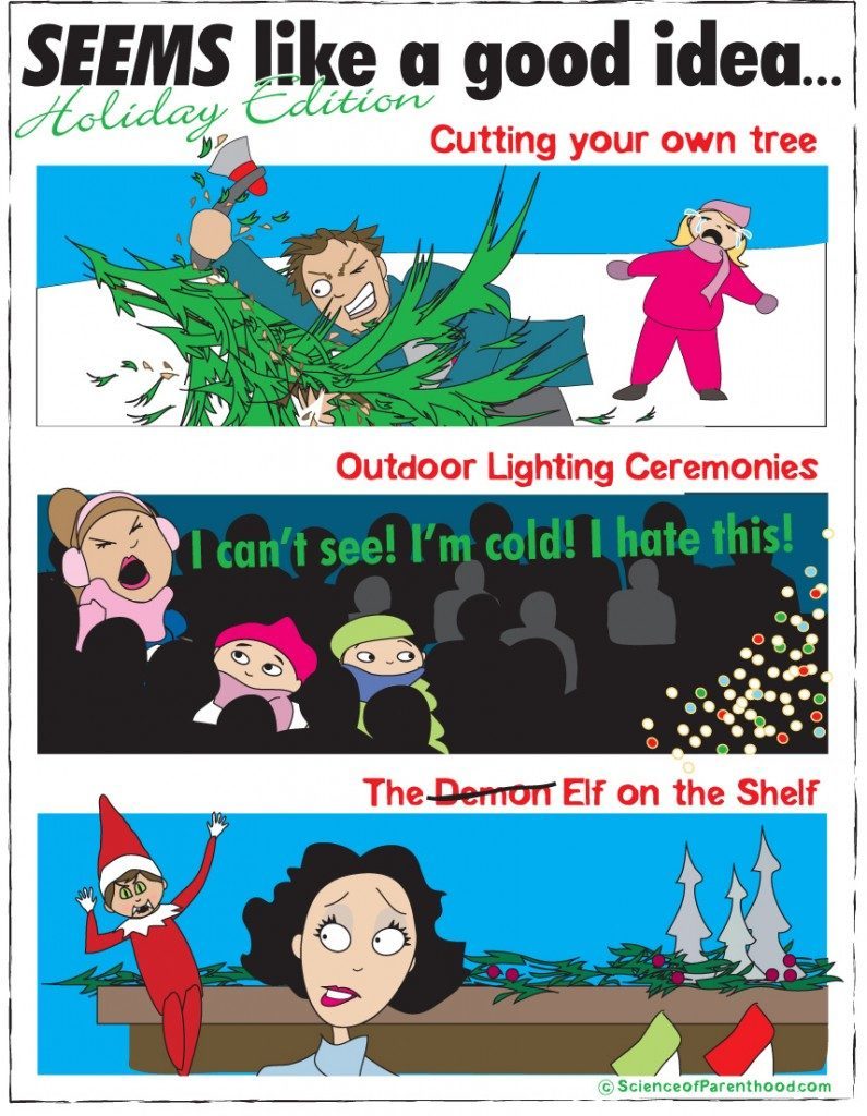 Holiday Edition Comic strip