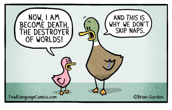 Ducks Comic Strip