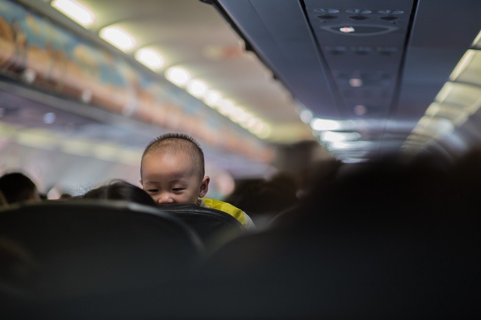 Boy in Airplane