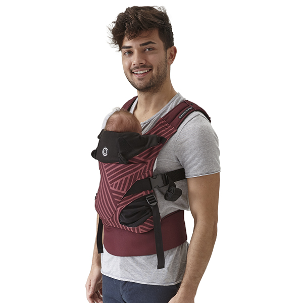 how to use baby carrier with newborn