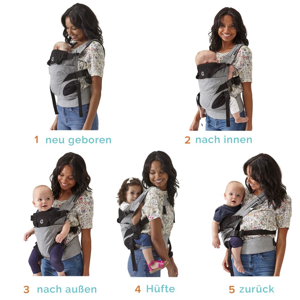 Contours® Journey™ 5in1 Babytrage