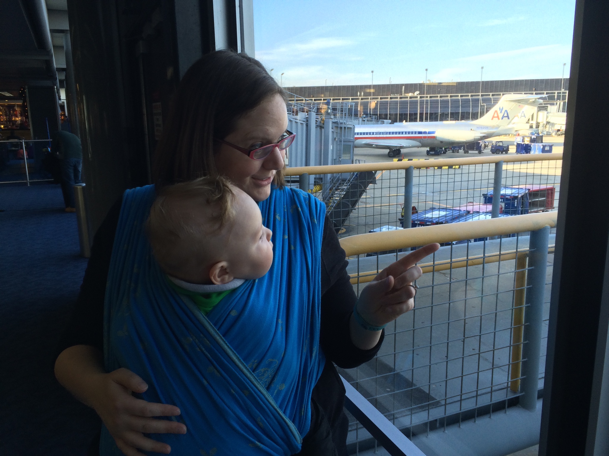 Wearing A Baby Carrier Through Airport Security