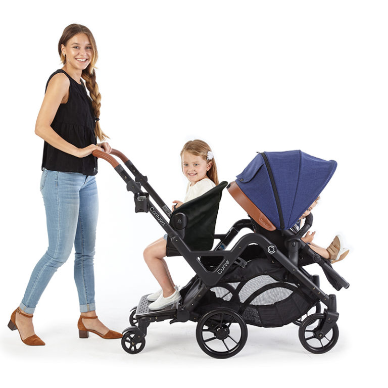 2 seat stroller infant toddler