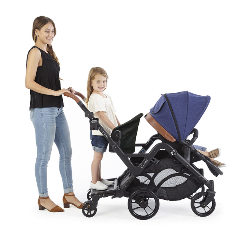 double stroller with sit and stand option