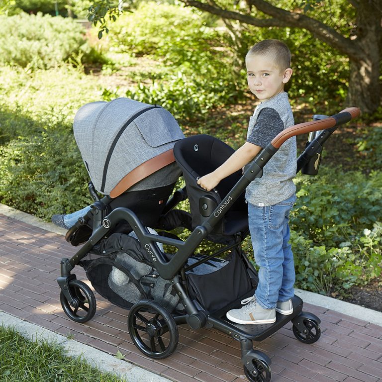 chicco stroller standing board