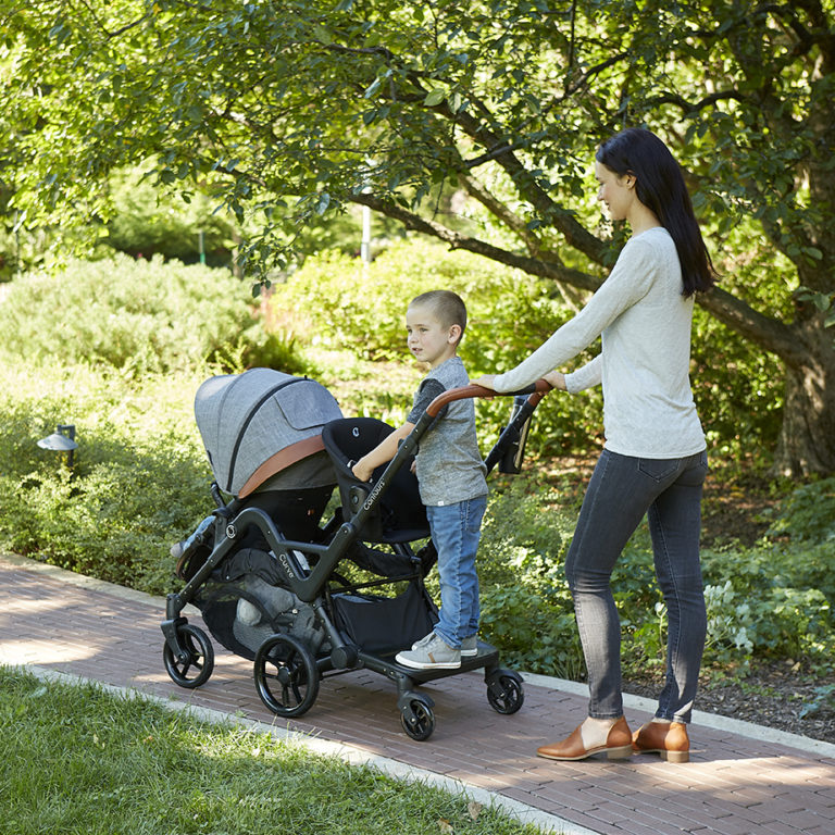 contours stroller standing board
