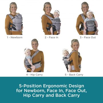Contours Journey GO 5 Position Baby Carrier