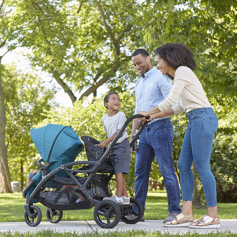 contours stroller standing board