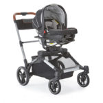 Element Stroller with car seat facing forward using Graco adapter for Infant Car Seats