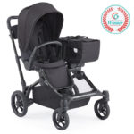 Contours Element® Single to Double Stroller - Stealth Black