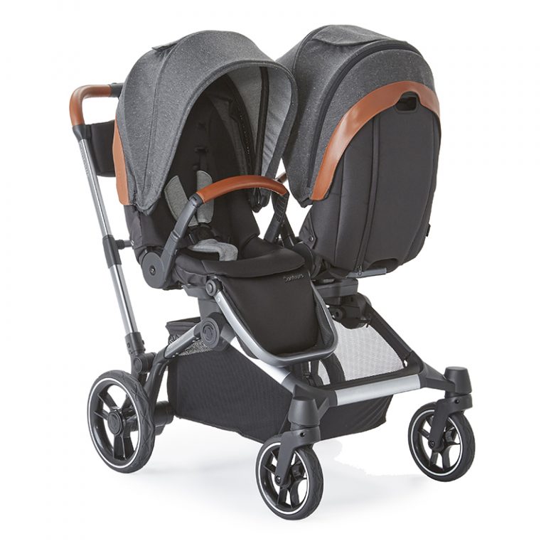 double stroller with reversible seats