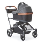 Element Stroller with the Bassinet attached facing the parent