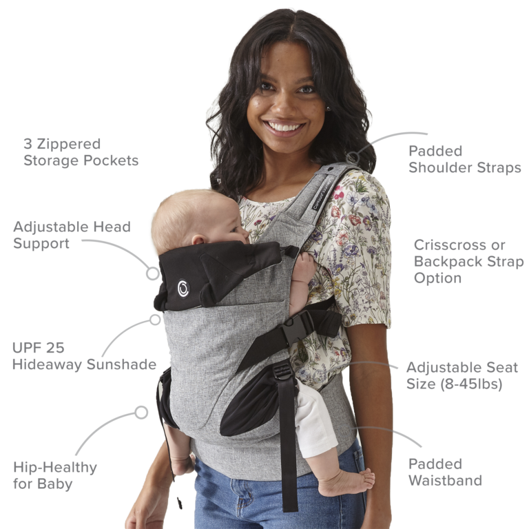baby carrier strap on