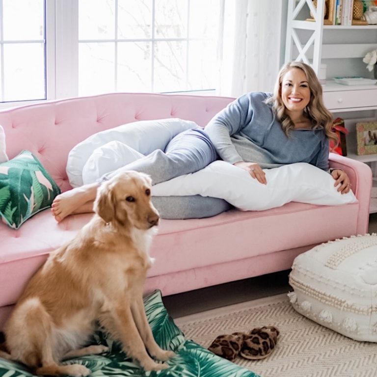 Contours Soulmate UShaped Pregnancy Pillow Maternity Pillow