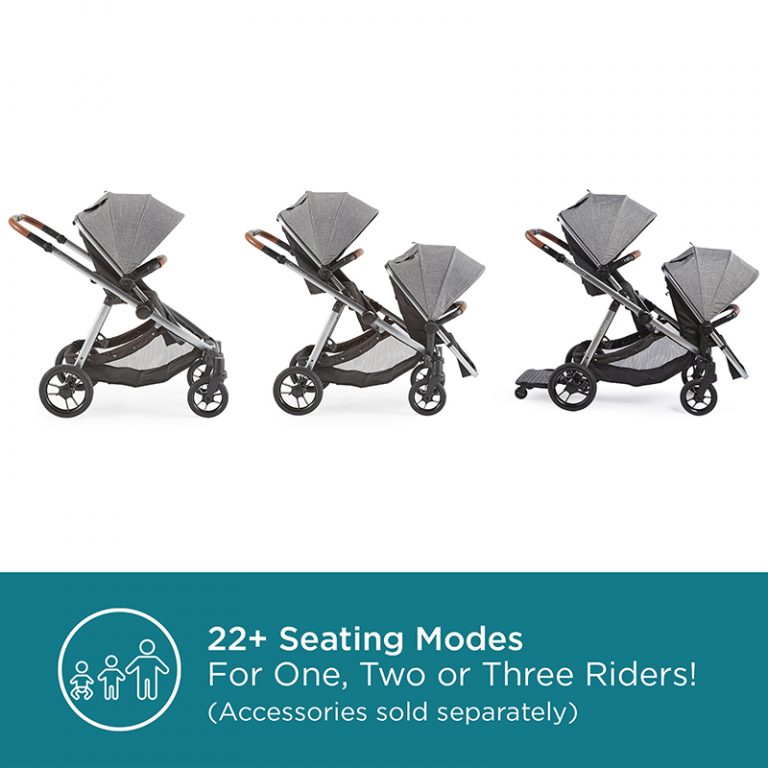 Contours Legacy Convertible Single-to-Double Stroller