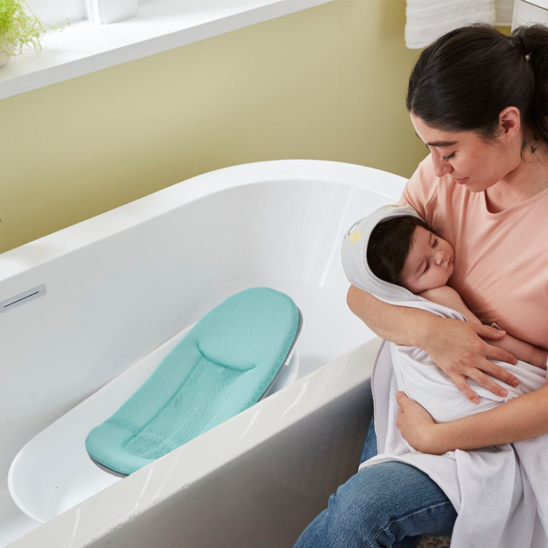Baby Bath Tub, When To Stop Using Newborn Sling In Bathtub