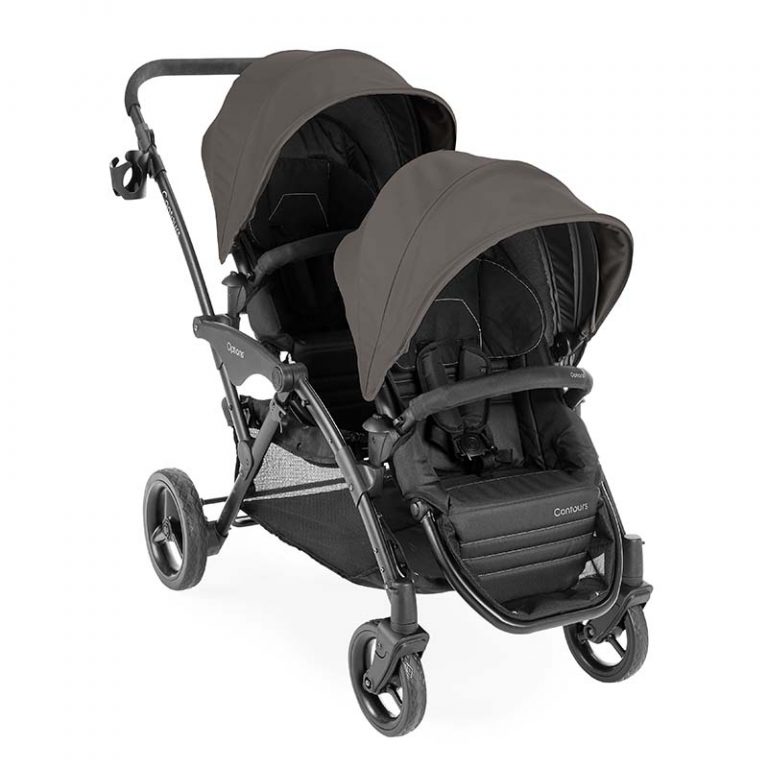 curve double stroller