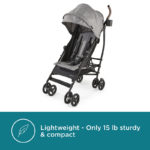 Contours® MaxLite® Deluxe Umbrella Stroller - Graphite Gray