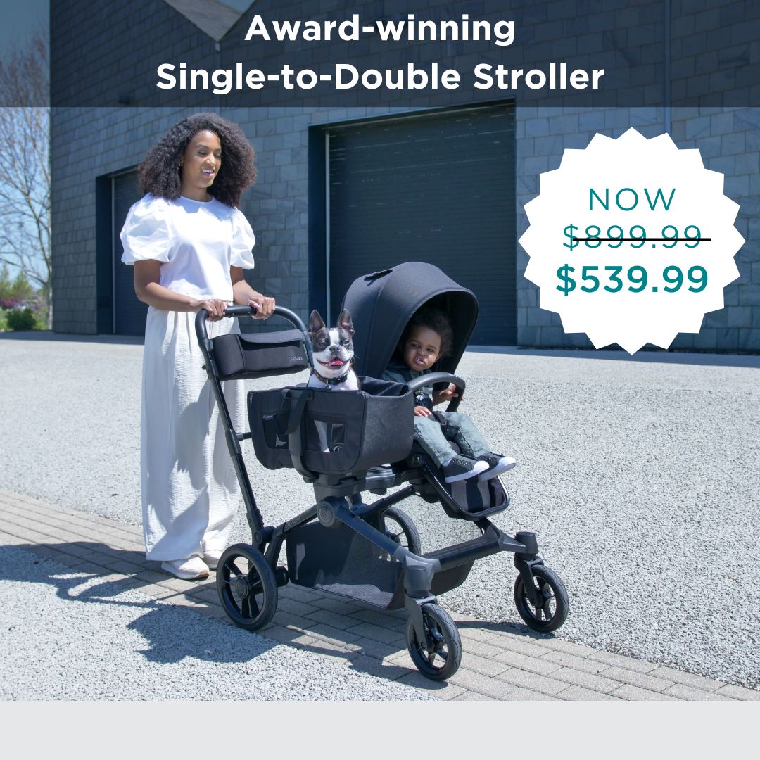 40% off Single-to-double stroller
